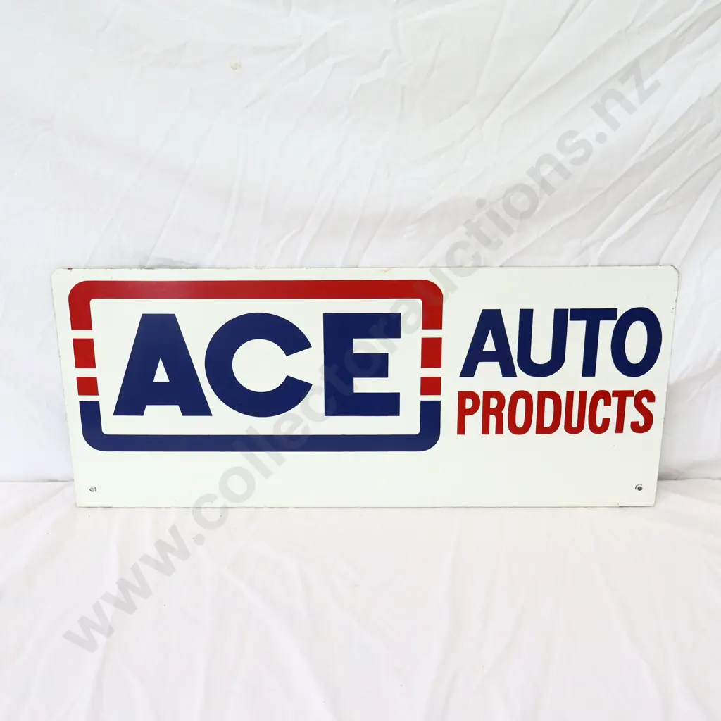 NEW OLD STOCK Ace Auto Products Sign Image 1++
