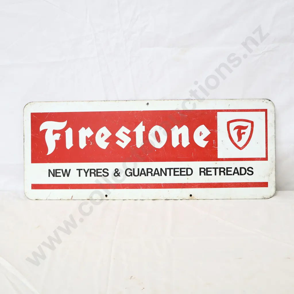 Firestone New Tyres And Guaranteed Retreads Sign Image 1++