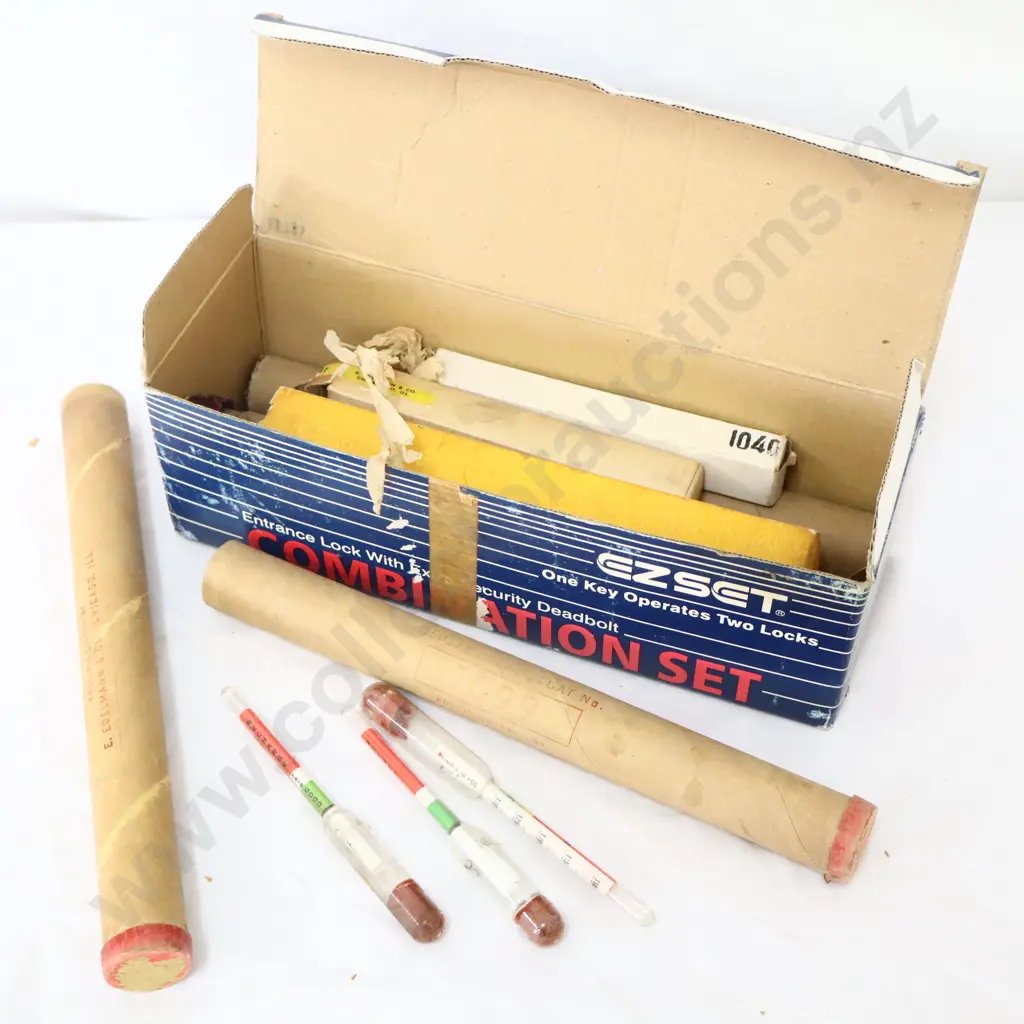 Vintage Battery Testing Glass Tubes Image 1++