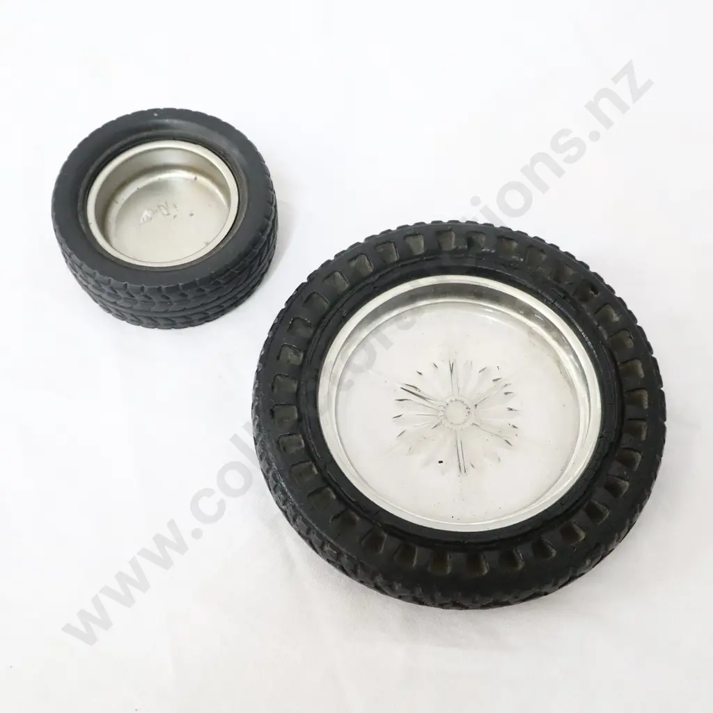 Tyre Ashtrays x 2 Image 1++