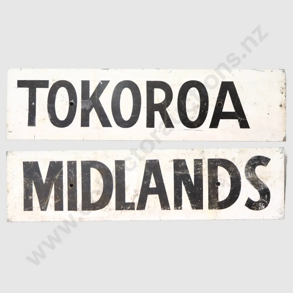 Ex Carlow Park  Double Sided Tokoroa/Midlands Image 1++