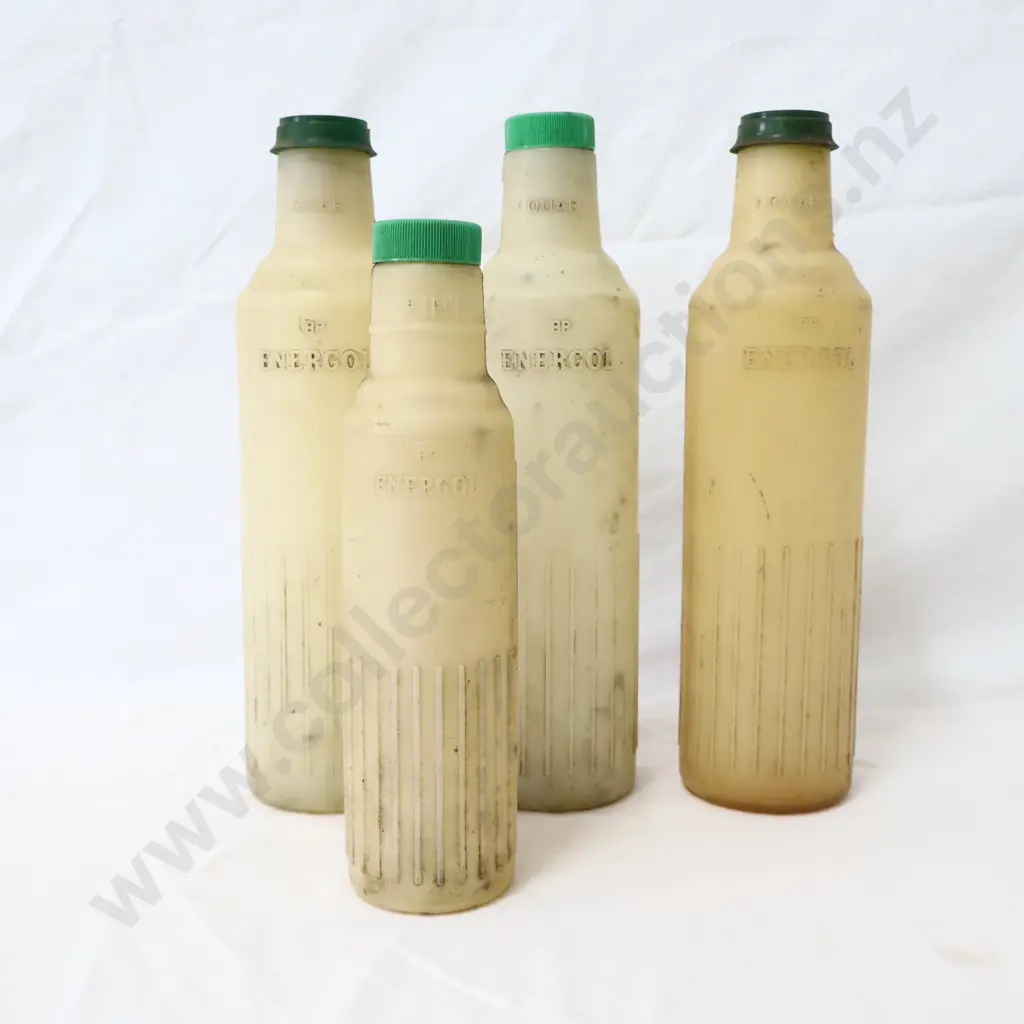 BP Plastic Oil Bottles x 4 Image 1++