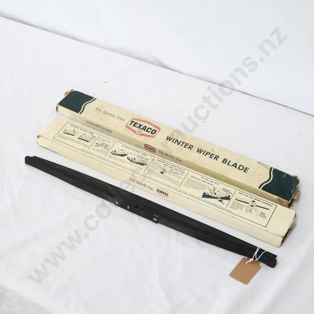 NEW OLD STOCK Pair of Texaco Wiper Blades Image 1++