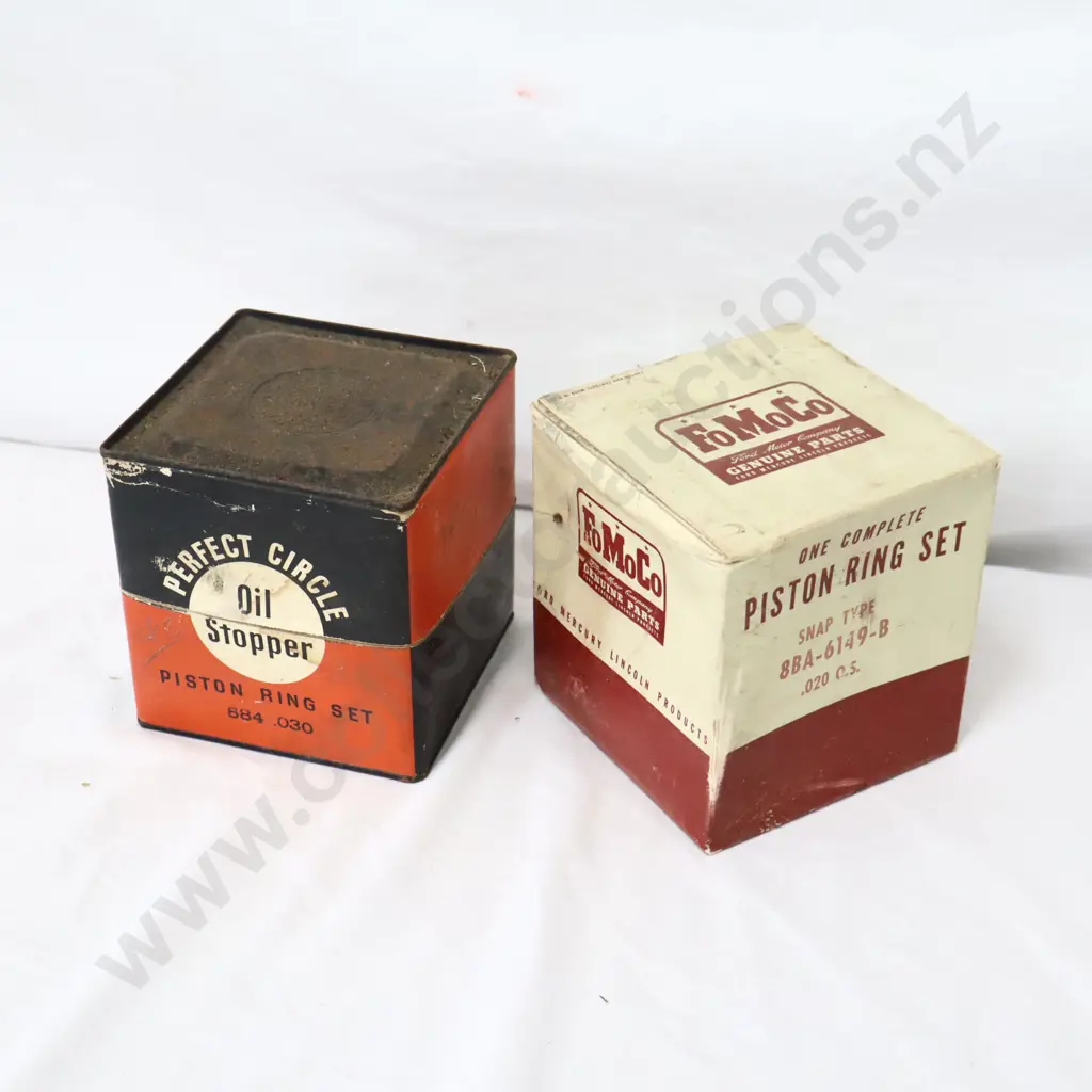 NEW OLD STOCK Fomoco And Perfect Cirlce Piston Ring Sets Image 1++