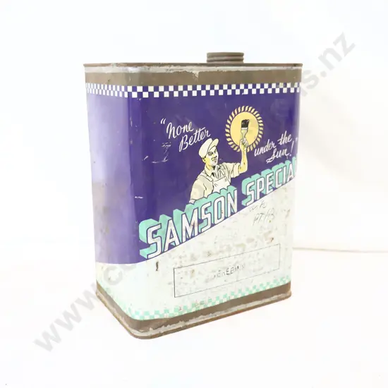 NEW OLD STOCK Samson Paint Tin