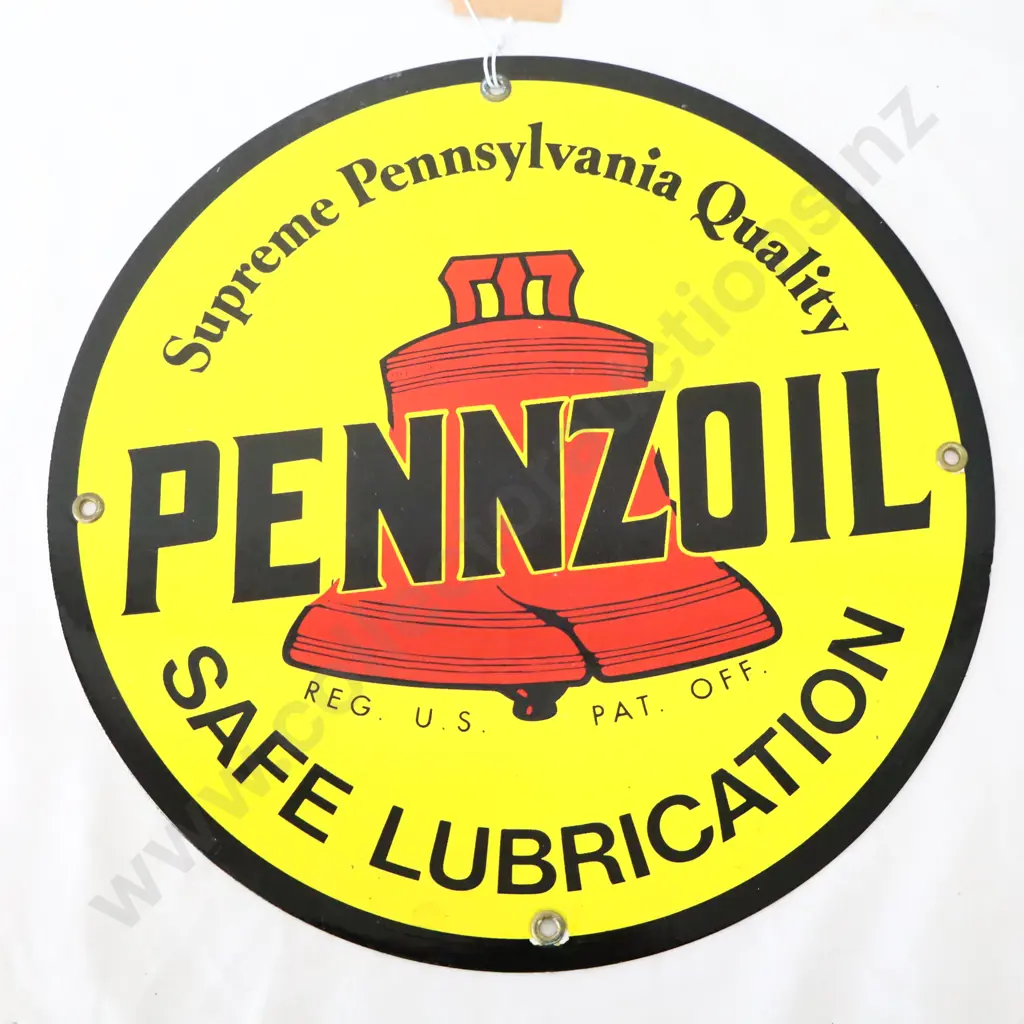 REPRODUCTION Pennzoil Sign Image 1++