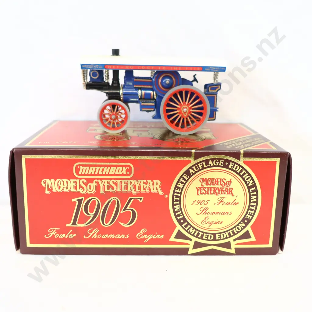 Matchbox models of yesteryear Y-19 1905 Fowler Showmans Engine  Image 1++