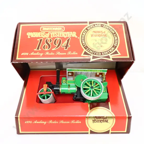Matchbox models of yesteryear Y-21 1894 Aveling - Porter Steam Roller 