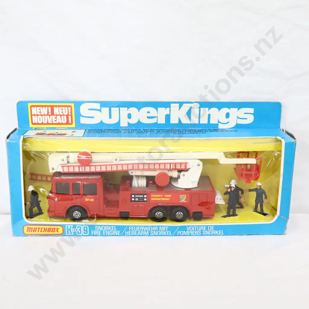 Matchbox SuperKings  K-39 Fire engine  Image 1++