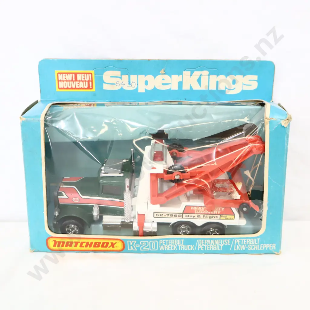 Matchbox SuperKings K-20 Wreck Truck  Image 1++
