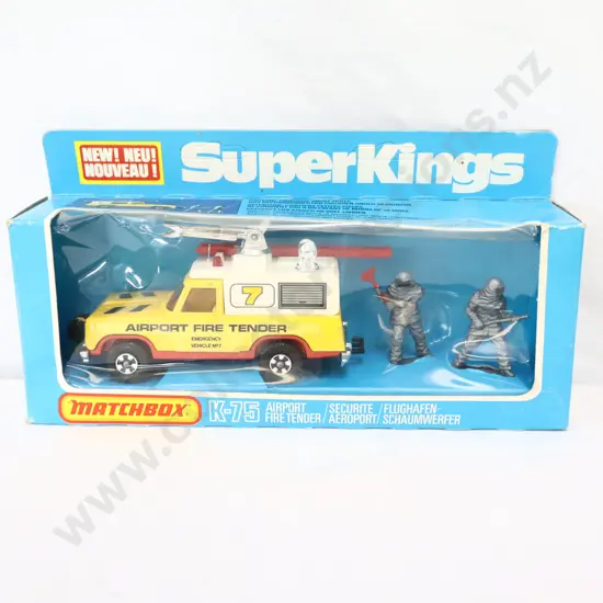 Matchbox SuperKings  K-75 Airport Fire Tender Set 