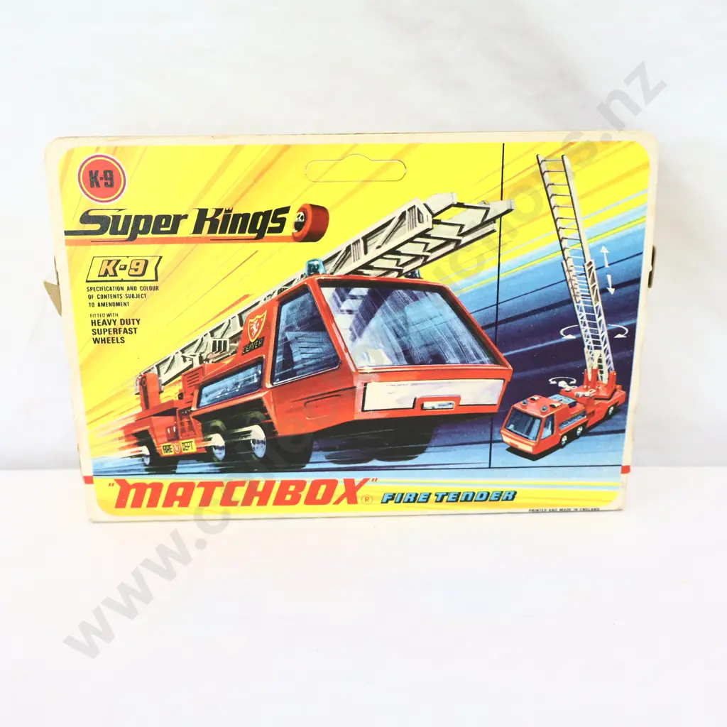 Matchbox SuperKings K-9 Fire Tender Truck  Image 1++