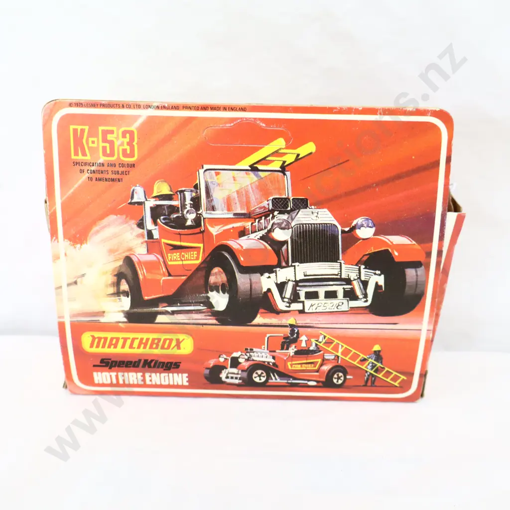 Matchbox K-53 Hot Fire Engine  Image 1++