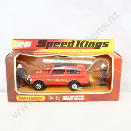 Matchbox Speed King K-64 Fire Control Range Rover 