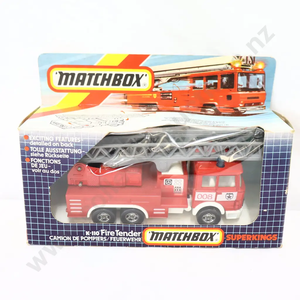 Matchbox K - 110  Fire Tender Truck  Image 1++
