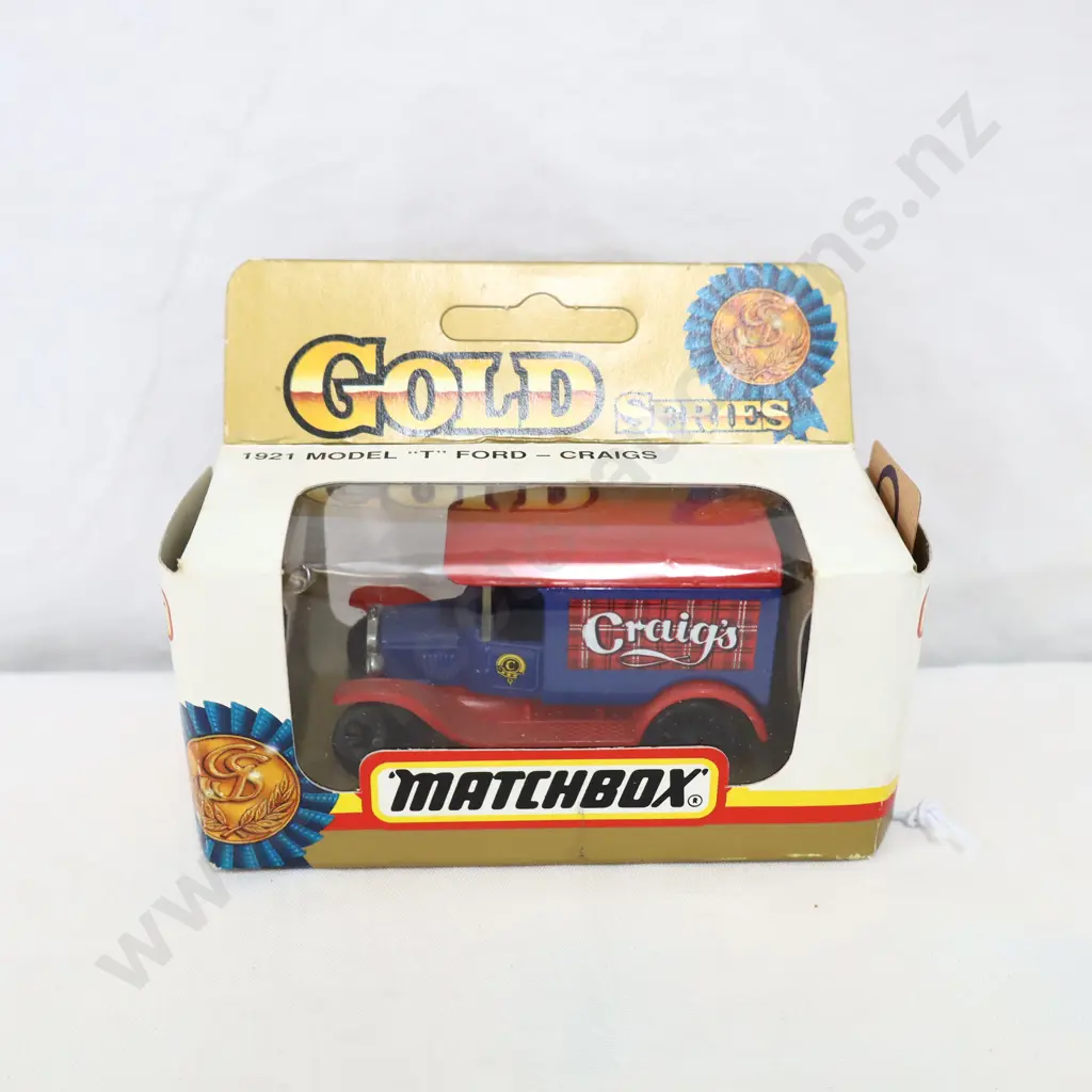 Matchbox Gold Series 1921 Model T Ford Craigs  Image 1++