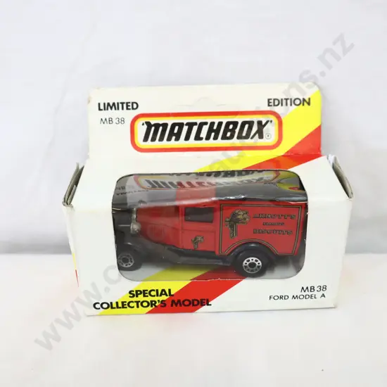 Matchbox MB 38 Ford Model A   Arnotts Biscuits
