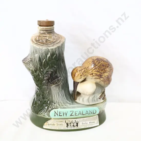 Jim Beam NZ  Kiwi Decanter 