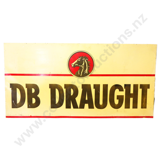 LARGE DB Draft Tin Sign