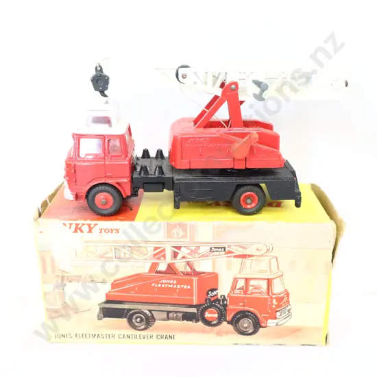Dinky boxed Jones Fleetmaster Cantilever crane 970