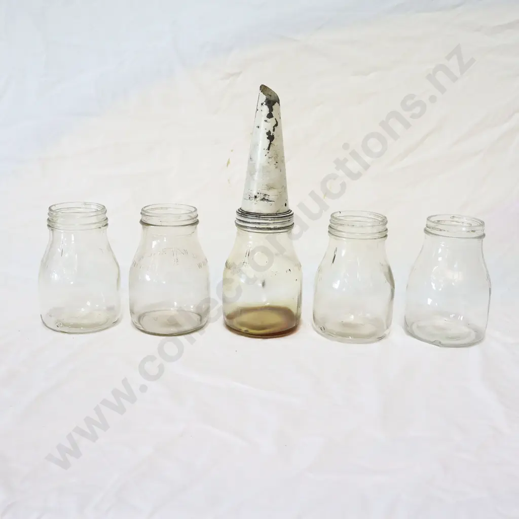 Oil Bottles Pints x 5 Image 1++