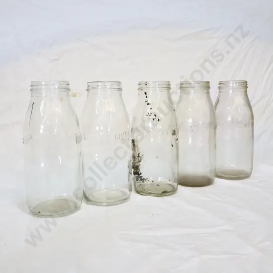 Oil Bottles Quarts x 5