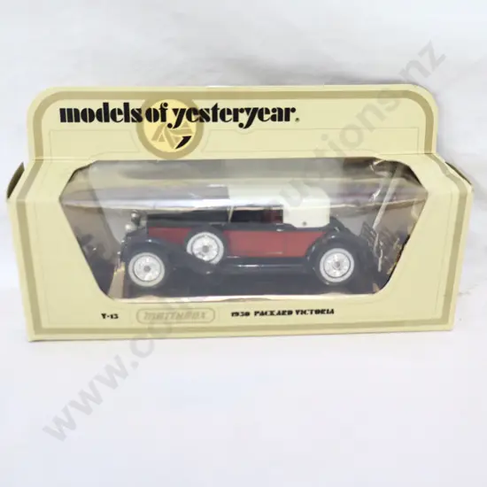 Matchbox models of yesteryear  Y-15  1930 Packard Victoria 