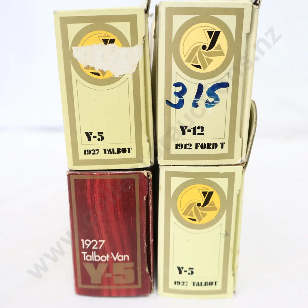 Matchbox models of yesteryear 4 Pce   Liptons tea, Roses Cordial , Lyles Golden Syrup & Colmans mustard  Image 1++