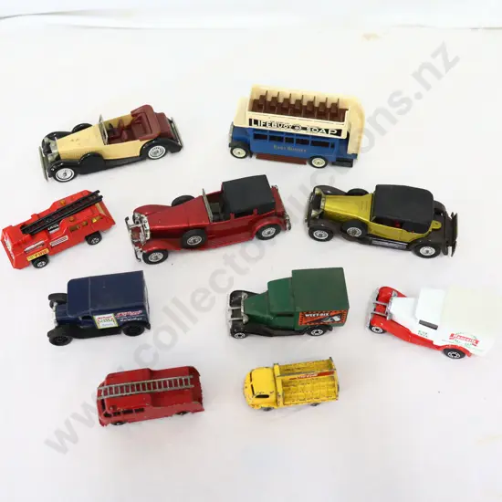 ASSORTED LOOSE CARS 10 PCE 