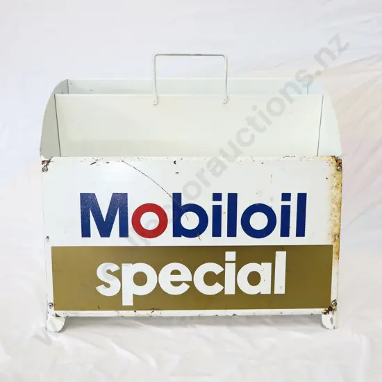 Mobil Oil Special Oil Bottle Rack