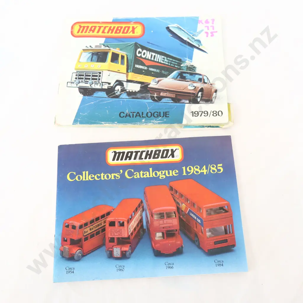 Matchbox Catalogue  2 PCE 1979 / 80  & 1984 / 85 Image 1++