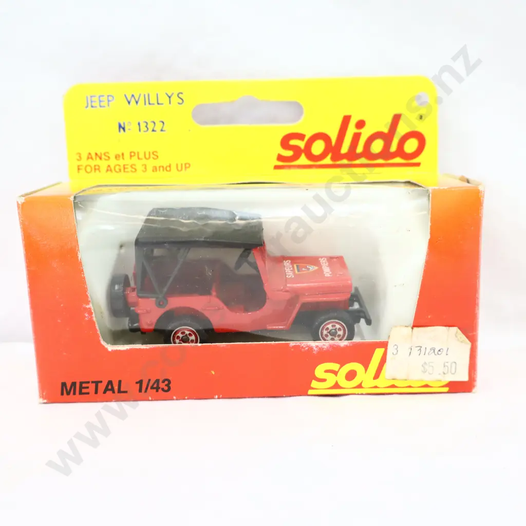 Solido  Jeep Willys  Metal 1/43   1322 Image 1++