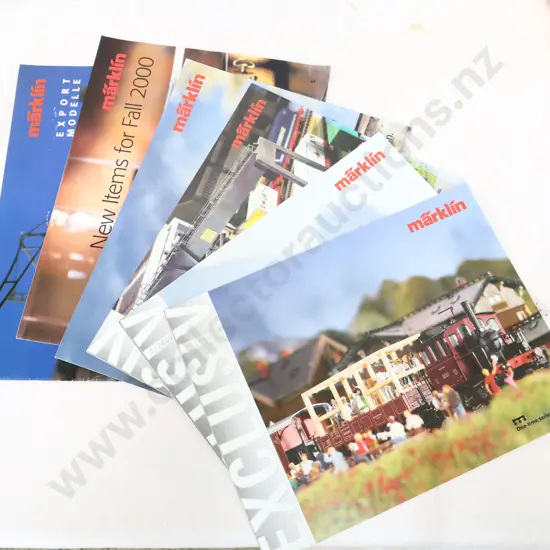 Marklin catalogs  6 x assorted 