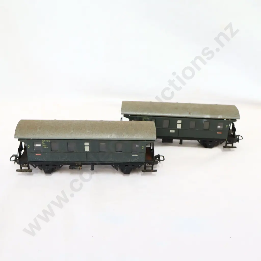 Marklin HO 6 X Assorted carriages  Image 1++