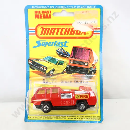 Match box   Superfast  No 22  Blaze Buster 
