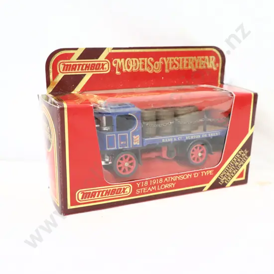 Matchbox models of yesteryear   Steam Lorry