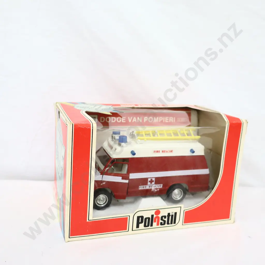 Polistil  Fire Rescue Dodge Van  Image 1++
