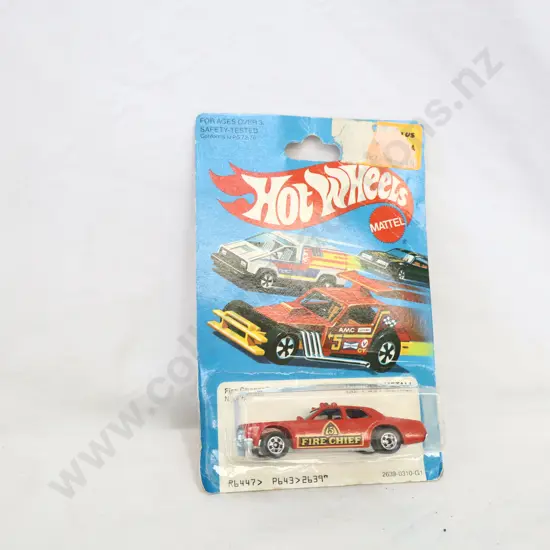 Hot Wheels   Fire Chief     Fire chaser 2639