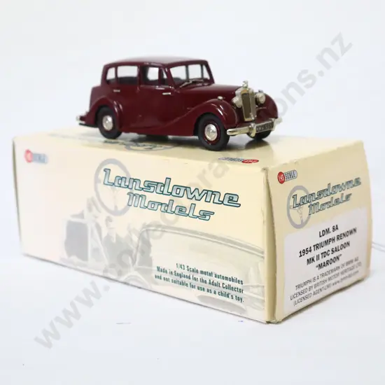 1/43 Landsdown Models 1954 Triumph Renown Mk II TDC Saloon