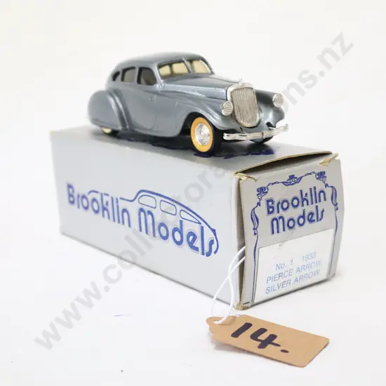 1/43 Brooklin Models 1933 Pierce Arrow Silver Arrow