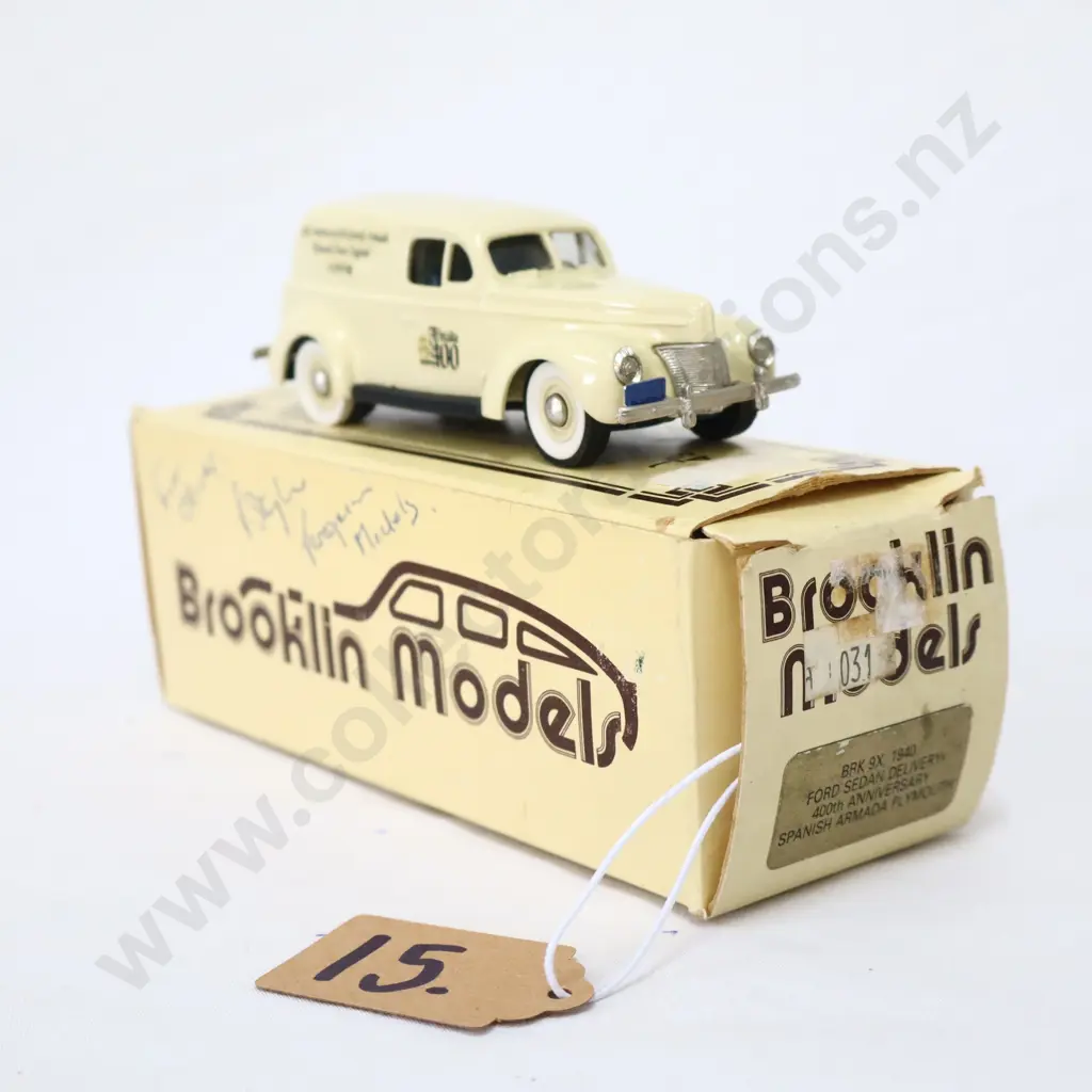 1/43 Brooklin Models Ford Sedan Delivery 400th Anniversary Spanish Armada Plymouth Image 1++