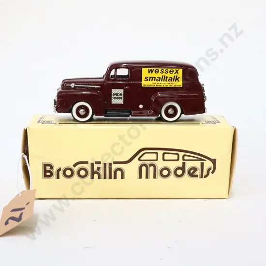 1/43 Brooklin Models 1952 Ford F1 Panel Special Delivery WMTC 1 of 250
