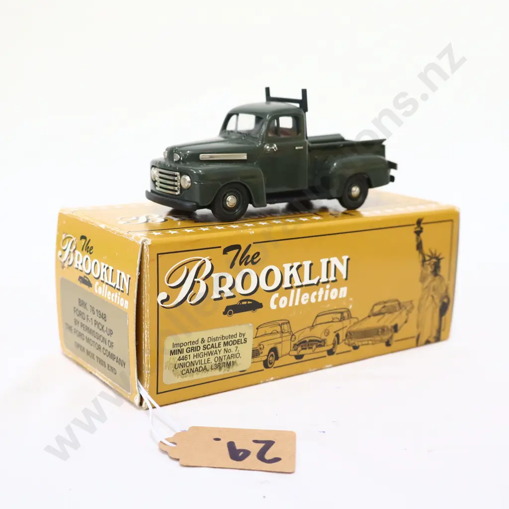 1/43 Brooklin Models 1948 Ford F-1 Pick Up Truck Image 1++