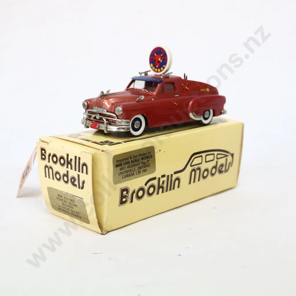 1/43 Brooklin Models 1953 Pontiac Delivery Sedan Van Image 1++