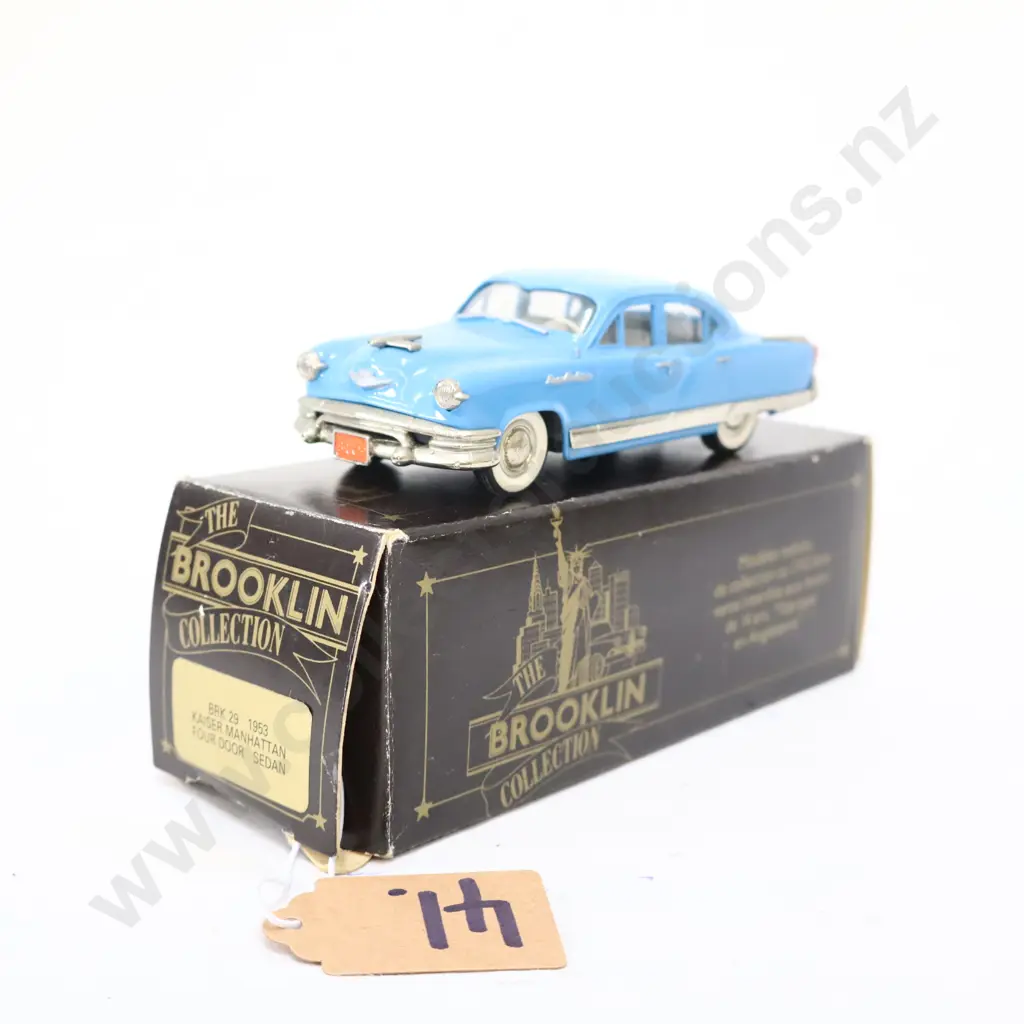 1/43 Brooklin Models 1953 Kaiser Manhatten Four Door Sedan Image 1++