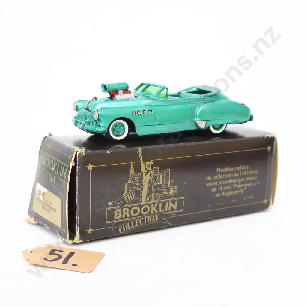 1/43 Brooklin Models 1949 Buick Roadmaster Sedanet Image 1++