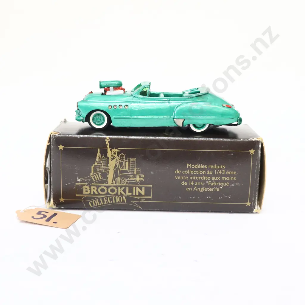 1/43 Brooklin Models 1949 Buick Roadmaster Sedanet Image 1++
