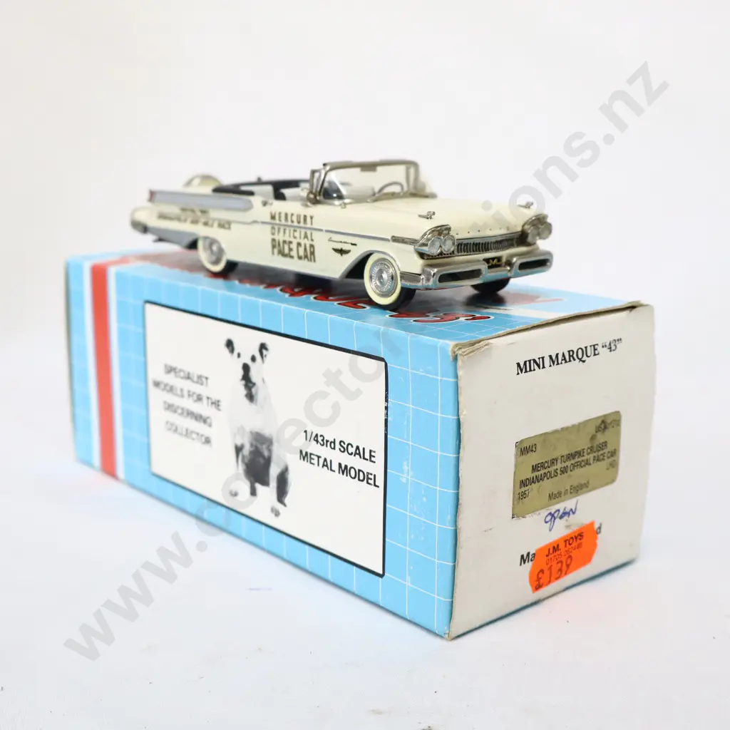 1/43 Minimarque 1957 Mercury Turnpike Cruiser Indianapolis 500 Official Pace Car Image 1++
