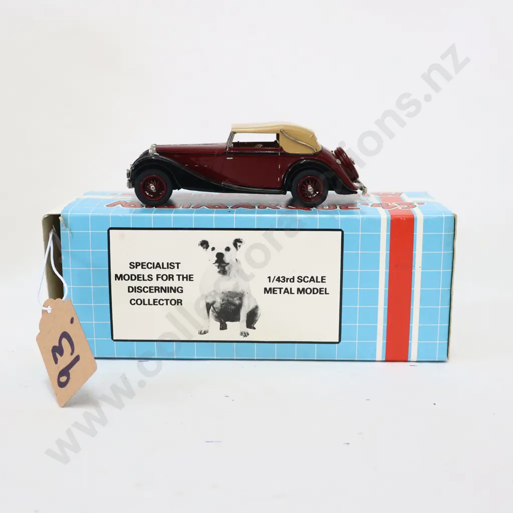1/43 Minimarque 1936 MG SA Tickford Top Up Image 1++