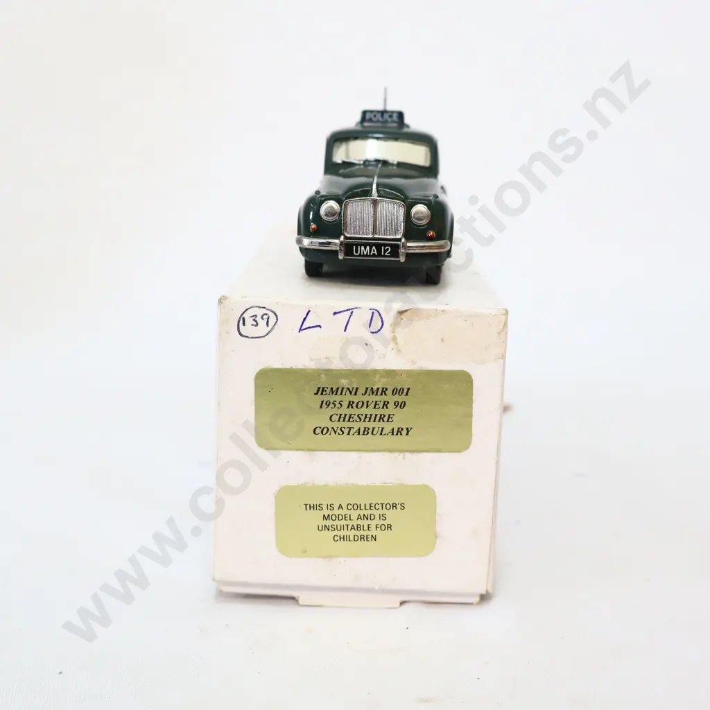 1/43 Jemini 1955 Rover 90 Chesire Constabulary Image 1++